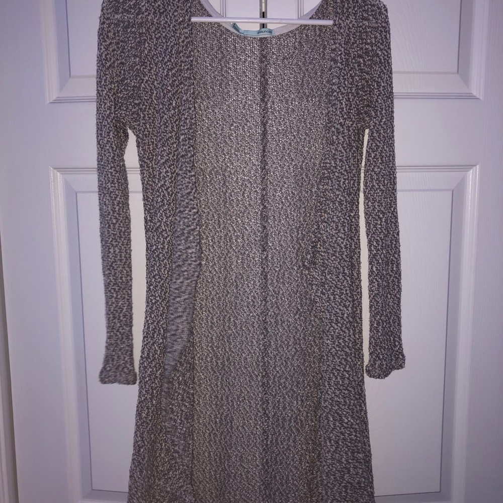 Grey cardigan